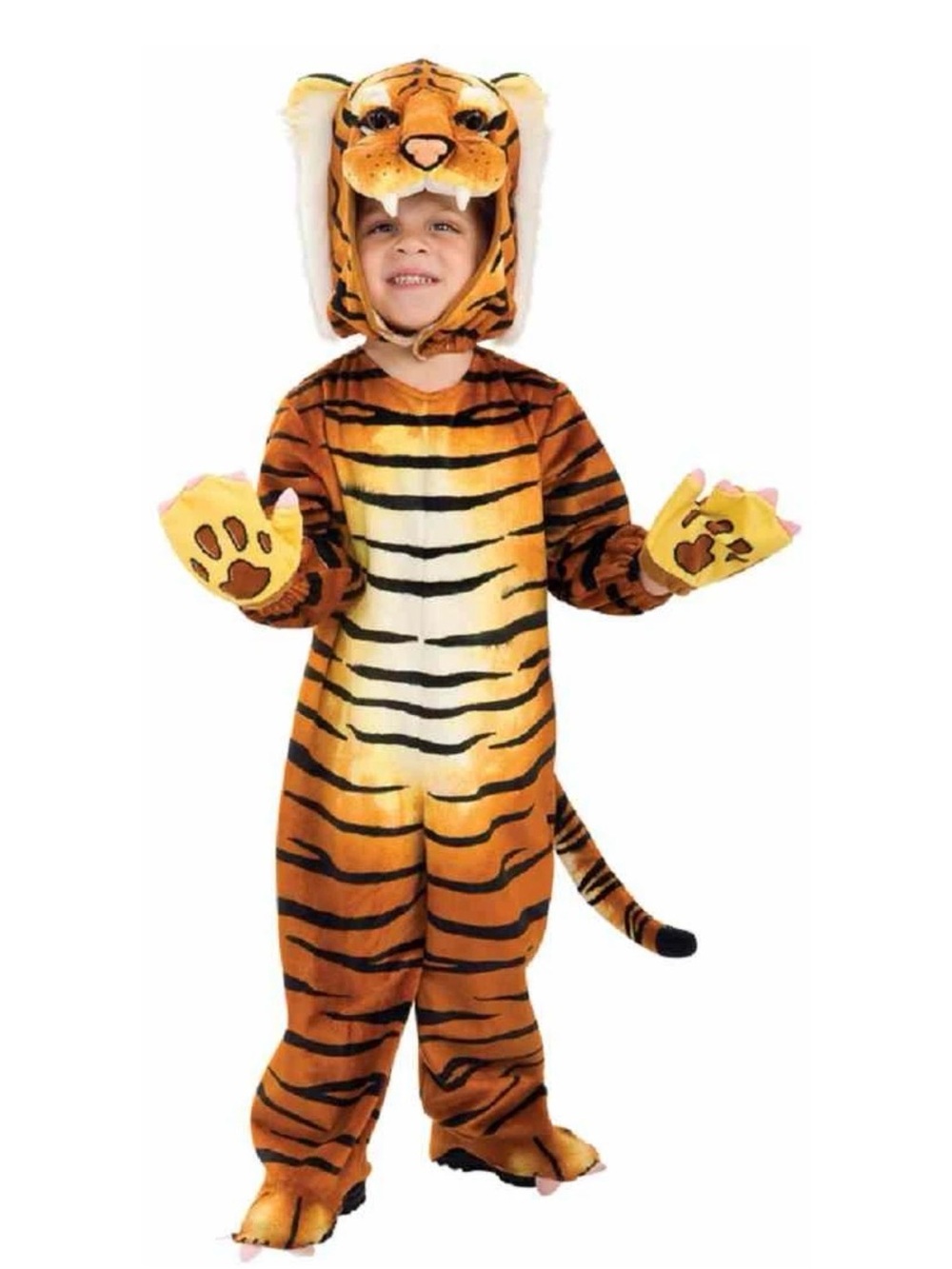 Tiger Silly Safari Animal Jungle Cat Fancy Dress Halloween Toddler Child Costume